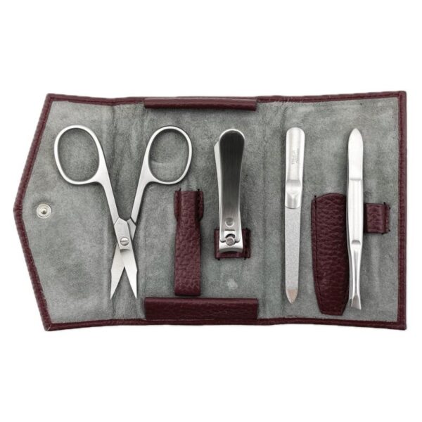 Timor Solingen 33112 Deluxe Inox przybornik do paznokci 4 cz.