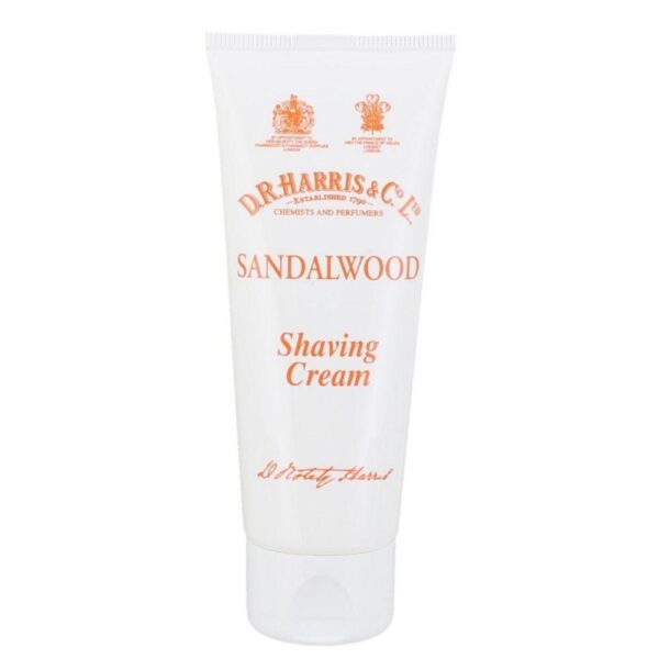 D.R.Harris SANDALWOOD luksusowy krem do golenia w tubce 75g