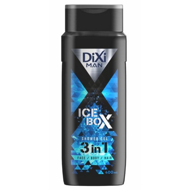 Dixi Man Ice Box 3w1 żel pod prysznic 400ml