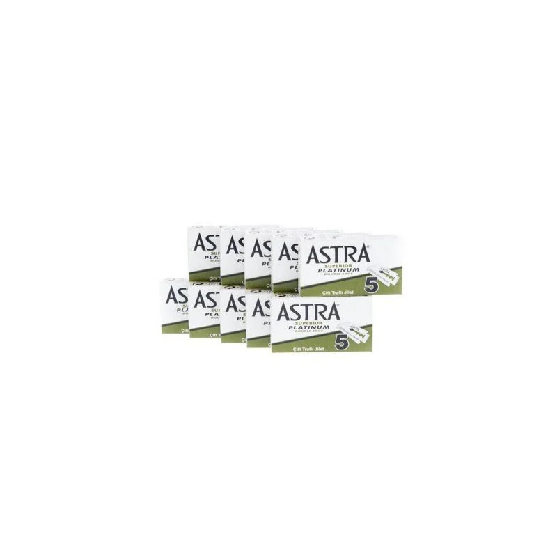 Żyletki ASTRA Superior Platinium (zielone) 50 sztuk