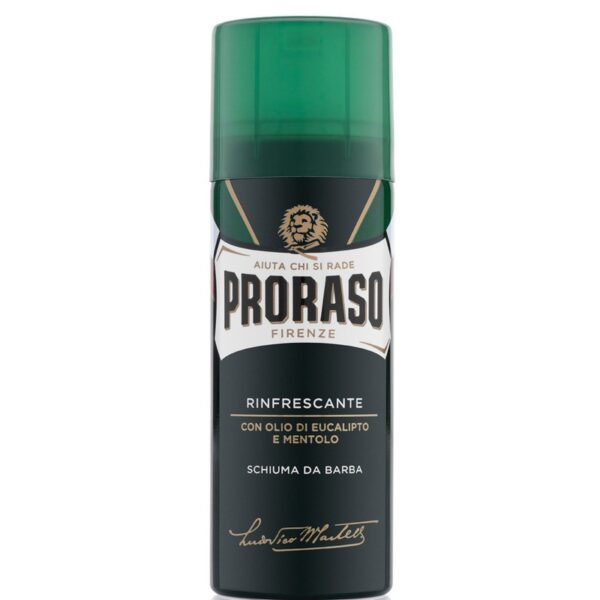PRORASO mini pianka do golenia (linia zielona) 50ml