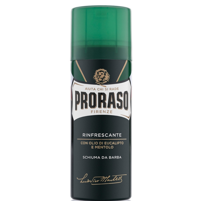 PRORASO mini pianka do golenia (linia zielona) 50ml