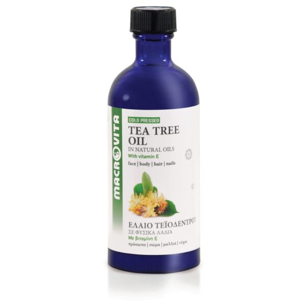 Macrovita Olejek z Drzewa Herbacianego w naturalnych olejach tłoczony na zimno z witaminą E 100ml