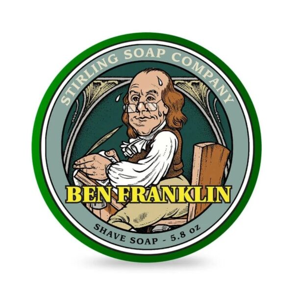 Stirling Ben Franklin mydło do golenia w tyglu 170ml