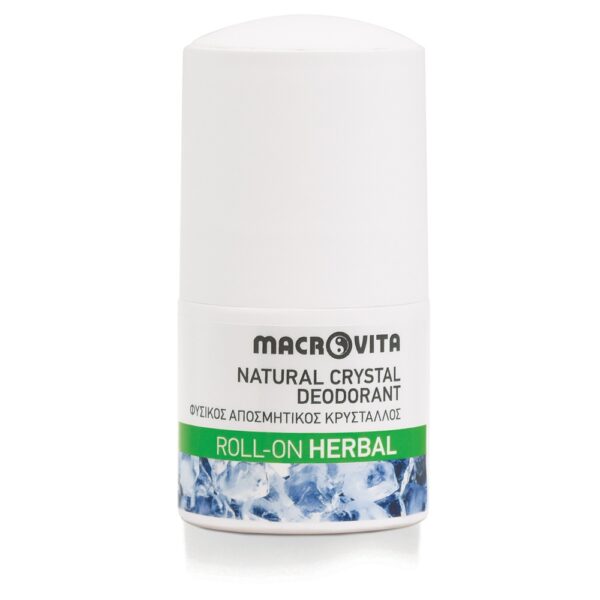 Macrovita naturalny dezodorant w kulce z kryształem Herbal 50ml