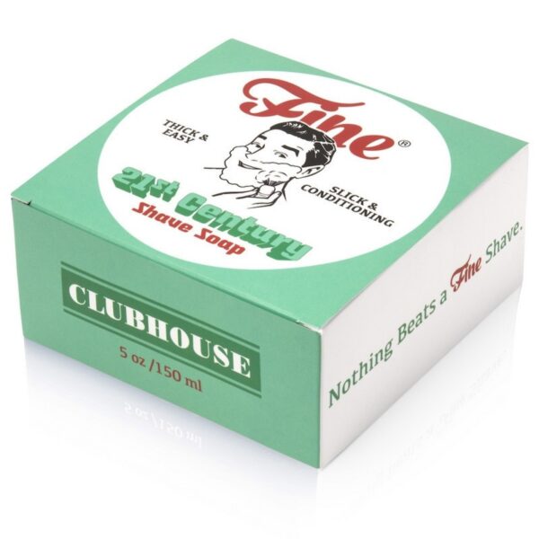 Fine Accoutrements Clubhouse mydło do golenia w tyglu 150ml