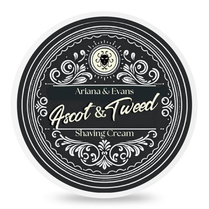Ariana & Evans Ascot and Tweed mydło do golenia w tyglu 5.3 oz 157ml
