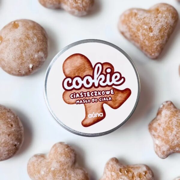 COOKIE ciasteczkowe masło do ciała 60 ml ŚWIĄTECZNE pierniczki