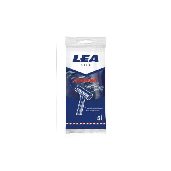 LEA DISCOUNT jednorazowe maszynki 2 ostrza 5szt