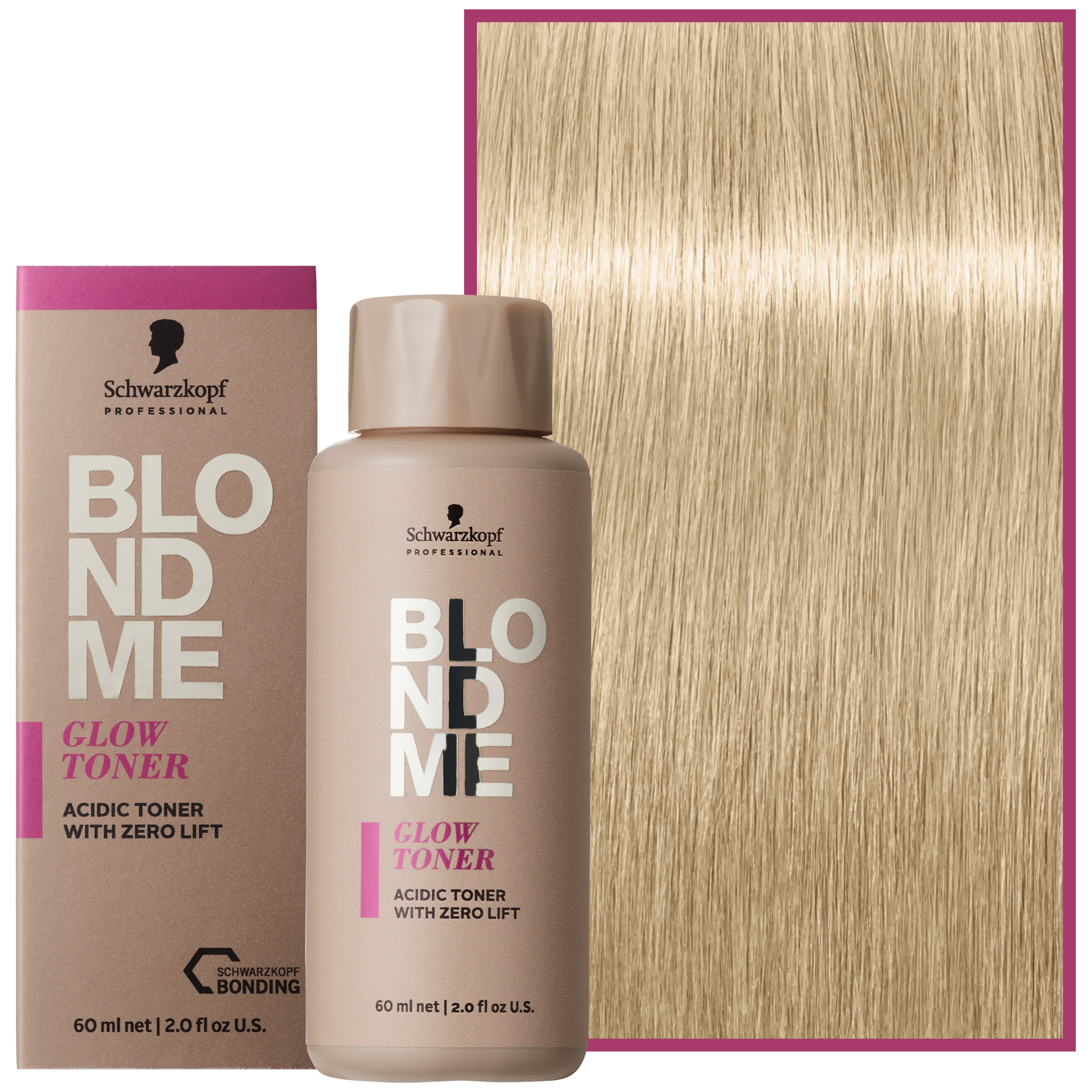 Schwarzkopf BlondMe Glow Toner – profesjonalny toner do włosów blond, 60 ml 9-19 | Ice-Irise - Mroźny Irys