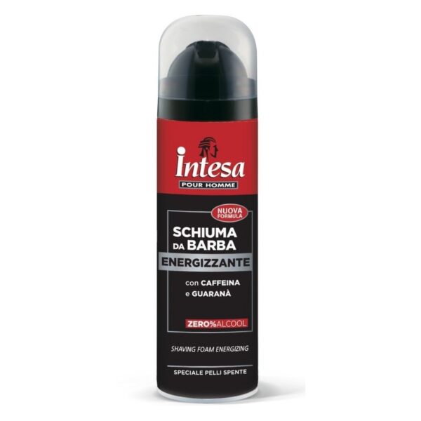 Intesa Energizzante Kofeina i Guarana pianka do golenia 300ml (czarna)