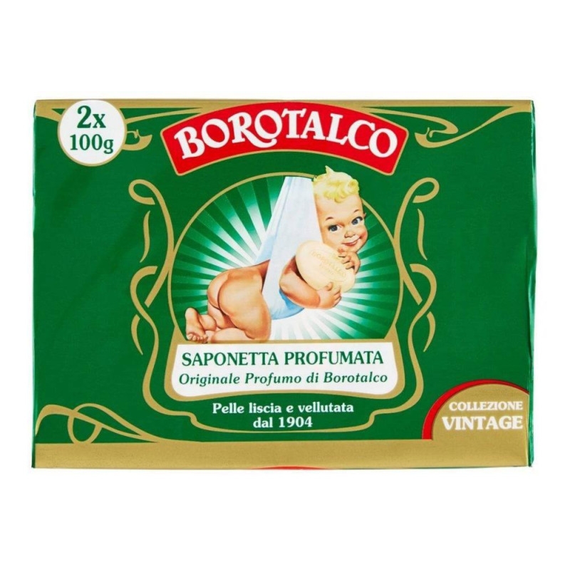 Borotalco mydło toaletowe dwupak 2x100g