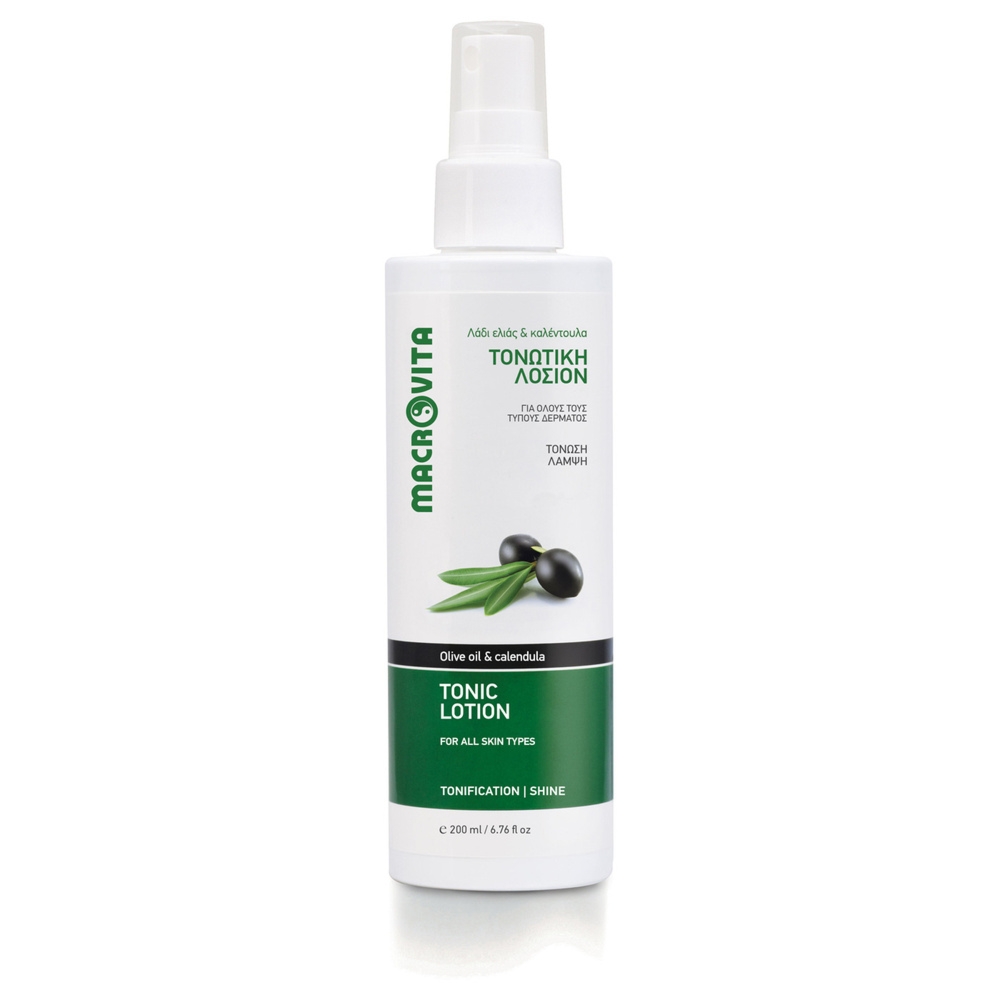 Macrovita naturalny tonik oczyszczający do twarzy z bio-oliwą i nagietkiem 200ml