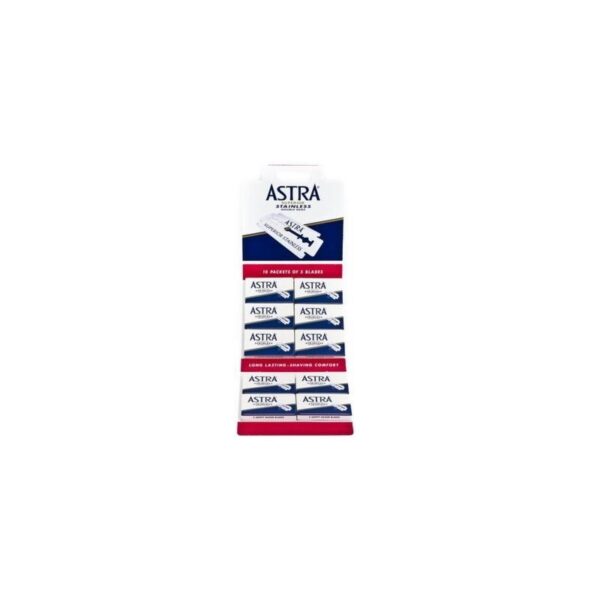 Żyletki ASTRA Superior Stainless (niebieskie) 50 sztuk