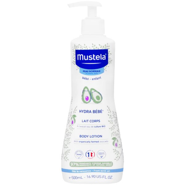 Mustela Hydra Bebe Body Lotion - nawilżające mleczko do ciała dla dzieci, 500ml