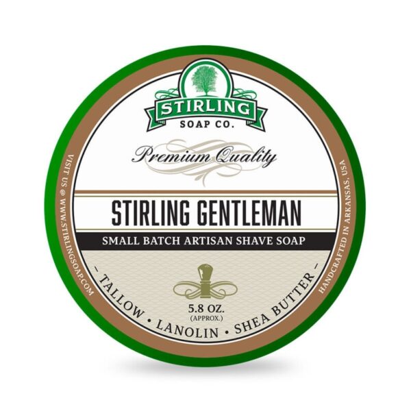 Stirling Gentleman mydło do golenia w tyglu 170ml
