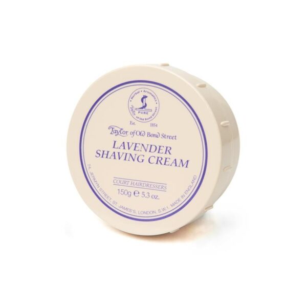 Taylor LAVENDER krem do golenia lawendowy w tyglu 150g
