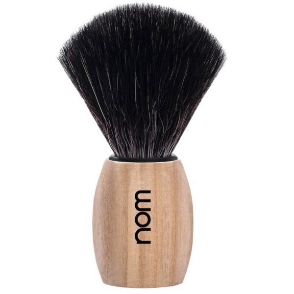 nom OLE 21PA pędzel do golenia syntetyk BLACK FIBRE jesion