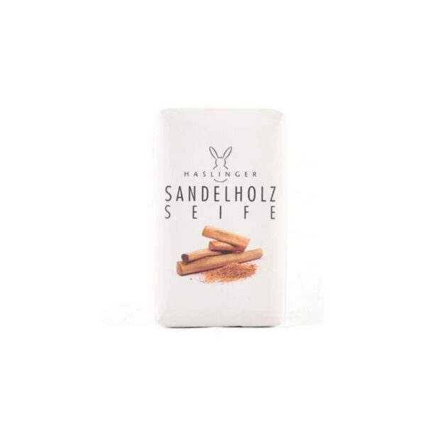 HASLINGER SANDELHOLZ mydło roślinne drzewo sandałowe 150g
