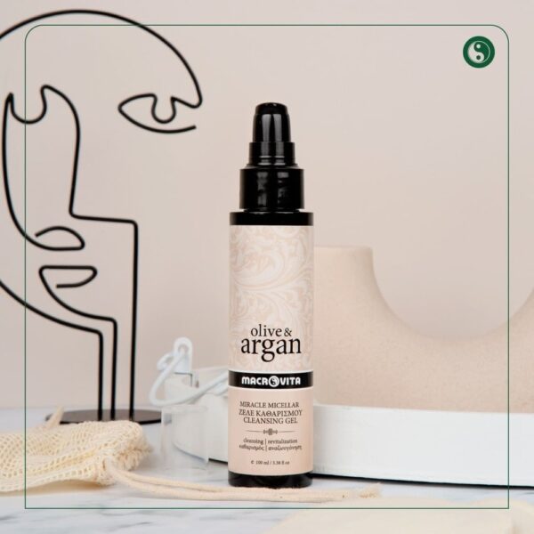 Macrovita Olive & Argan micelarny żel oczyszczający z olejkiem arganowym 100ml