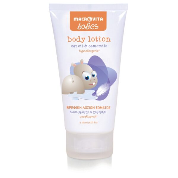 Macrovita Babies mleczko do ciała owies & rumianek 150ml