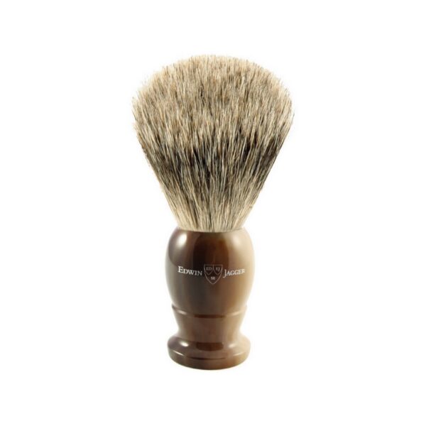 Edwin Jagger 9EJ872 pędzel do golenia borsuk BEST imitacja rogu