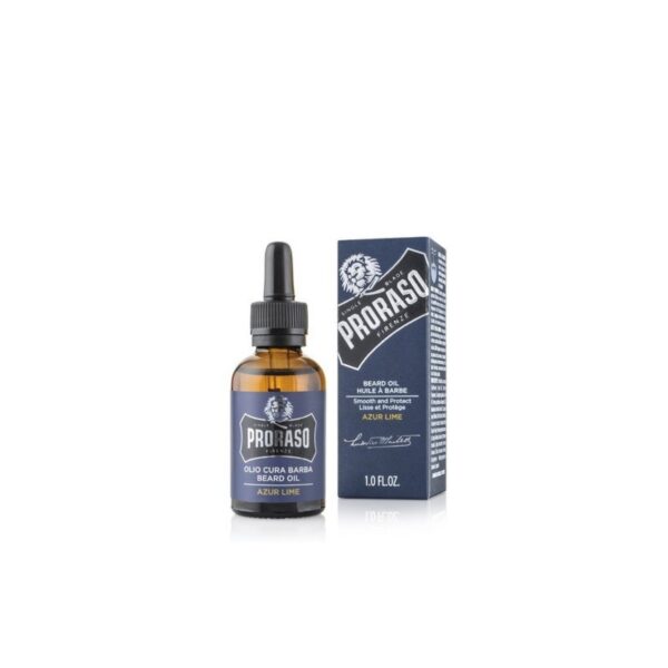 Proraso BEARD OIL Azur Lime olejek do brody i wąsów 30 ml