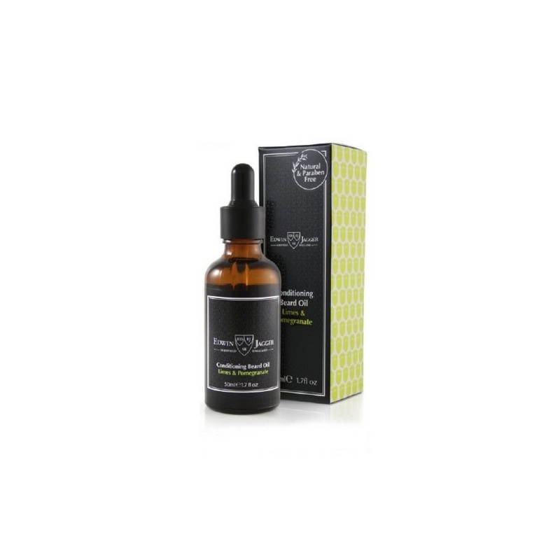 Edwin Jagger LIMES & POMEGRANATE olejek do brody 50 ml