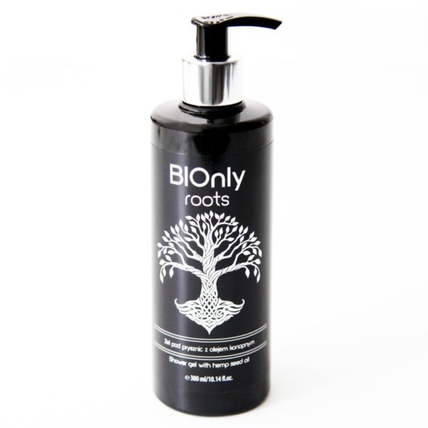 BIOnly roots Żel pod prysznic z olejem konopnym 300 ml