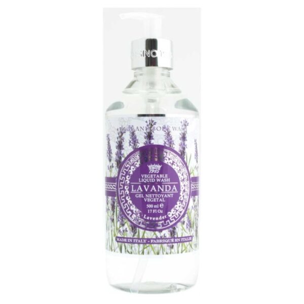 SAPONIFICIO VARESINO Lavanda żel do mycia twarzy i ciała 500ml