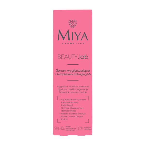 Miya Cosmetics Serum wygładzające z kompleksem anti-aging