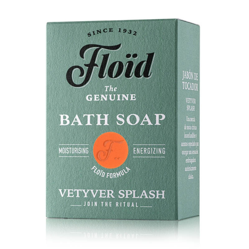 FLOID Vetyver Splash mydło do kąpieli 120g