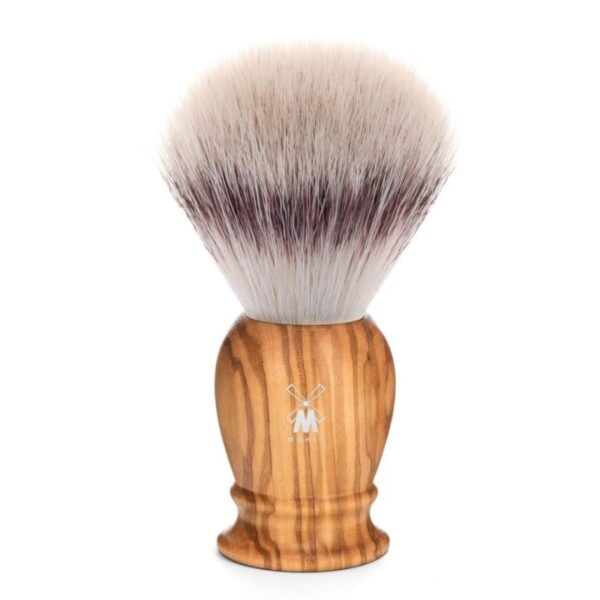 Pędzel do golenia Muhle CLASSIC 33H250, syntetyk SILVERTIP FIBRES, drzewo oliwne