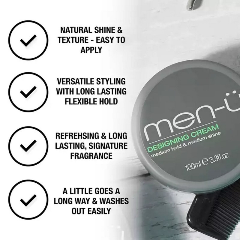 men-u Designing Cream krem do stylizacji włosów 100ml