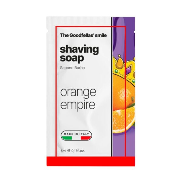 Goodfellas Smile TESTER SASZETKA Mydła do golenia Orange Empire 5ml