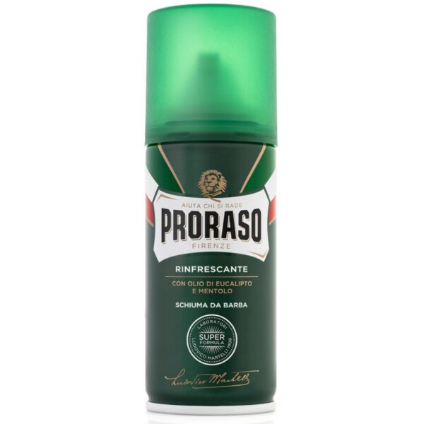 PRORASO podróżna pianka do golenia (linia zielona) 100ml