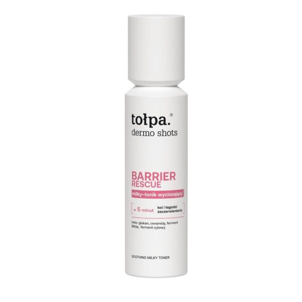 tołpa. dermo shots milky-tonik wyciszający BARIER RESCUE, 120 ml