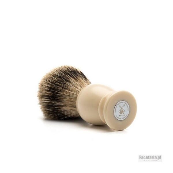 Muhle CLASSIC 099K257 pędzel do golenia  borsuk SILVERTIP kremowy