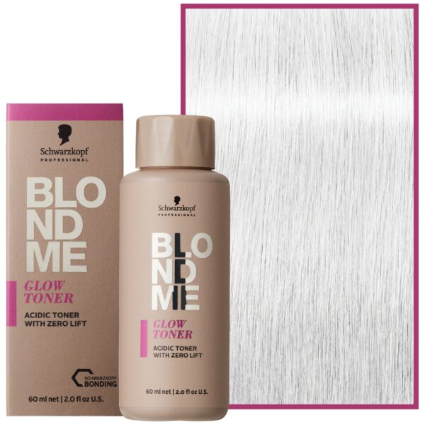 Schwarzkopf BlondMe Glow Toner – profesjonalny toner do włosów blond, 60 ml 10-51 | Frosty Gold - Mroźny Złoty