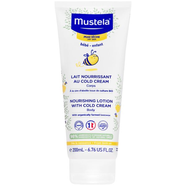 Mustela Cold Cream Nourishing Lotion – odżywczy balsam dla dzieci, 200 ml