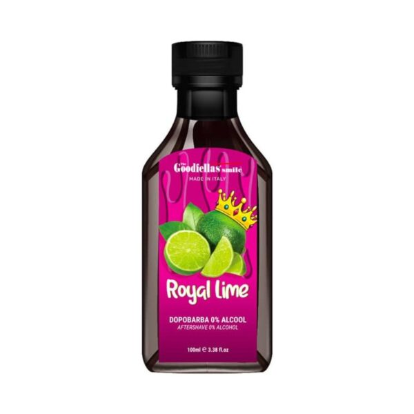 Goodfellas Smile Royal Lime 0% - płyn po goleniu bez alkoholu 100ml