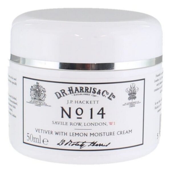 D.R.Harris No 14 Vetiver with Lemon nawilżający krem do twarzy 50ml