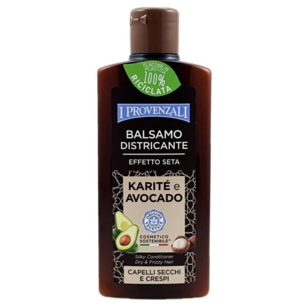 I Provenzali Awokado Karite (Shea) jedwabista odżywka do włosów 200ml