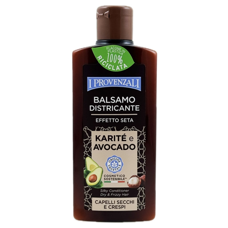 I Provenzali Awokado Karite (Shea) jedwabista odżywka do włosów 200ml