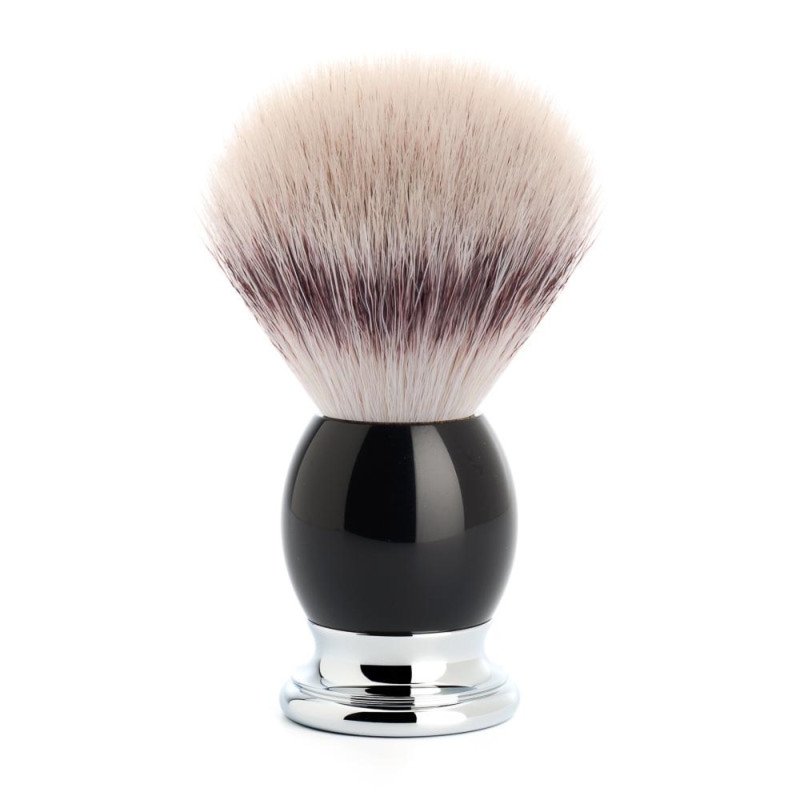 Muhle SOPHIST 33K44 pędzel do golenia syntetyk SILVERTIP FIBRE czarny