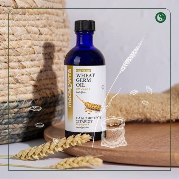 Macrovita Olejek z Kiełków Pszenicy w naturalnych olejach tłoczony na zimno z witaminą E 100ml