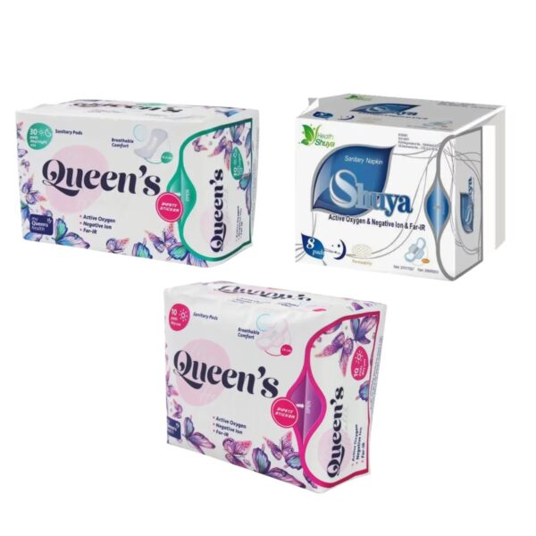 Zestaw produktów higienicznych Queen's Shuya Health