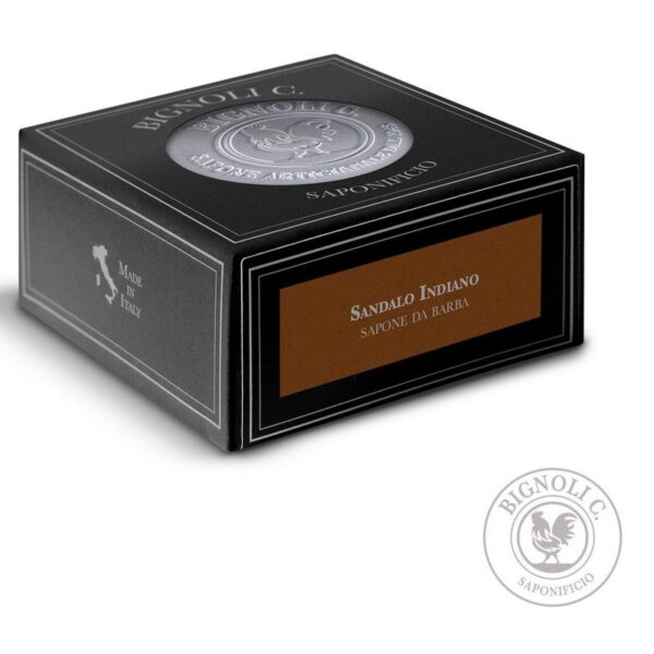 Saponificio Bignoli Mydło do golenia w kremie drzewo sandałowe, tygiel 175 g