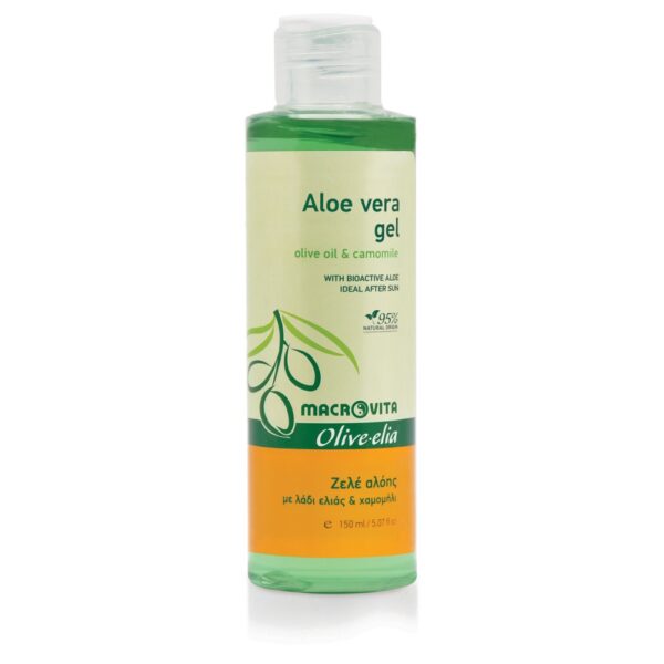 Macrovita Olive.elia aloesowy żel do ciała z bio-oliwą i rumiankiem 150ml