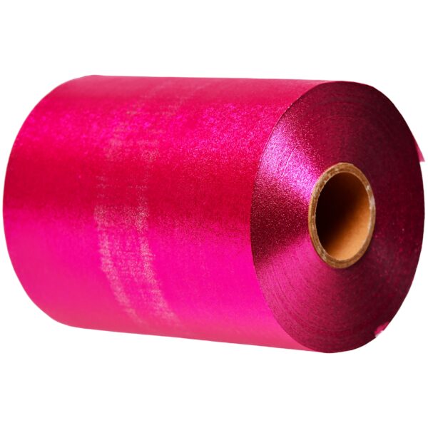 Pink folia aluminiowa ryflowana - folia fryzjerska do koloryzacji, 100m